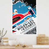 Poster Grand Prix automobile Rouen Les Essarts 1959 (Cuisine)