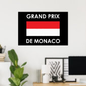 Poster Grand Prix De Monaco (Bureau à domicile)