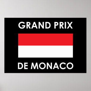 Poster Grand Prix De Monaco