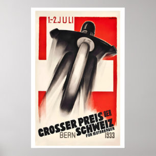 Poster Grand Prix de Suisse Circuit des Nations Berne 193