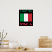Poster Grand Prix d'Italie (Cuisine)
