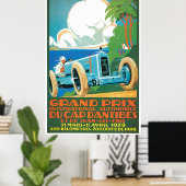 Poster Grand Prix Du Casquette Dantibes (Bureau à domicile)