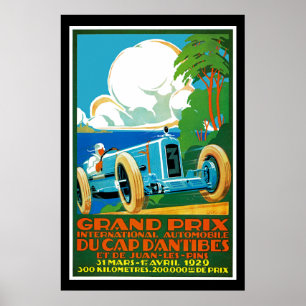Poster Grand Prix du Casquette d'Antibes
