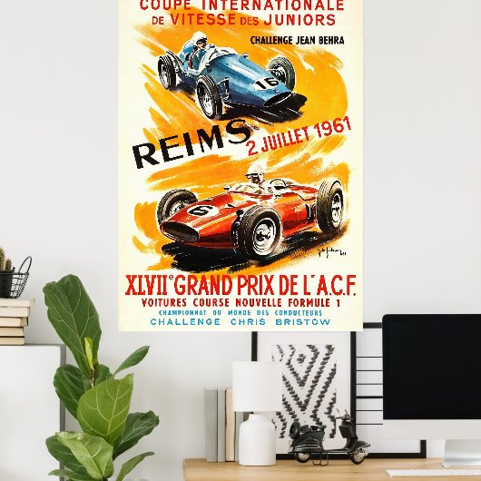 Poster Grand Prix XLVII (Bureau à domicile)
