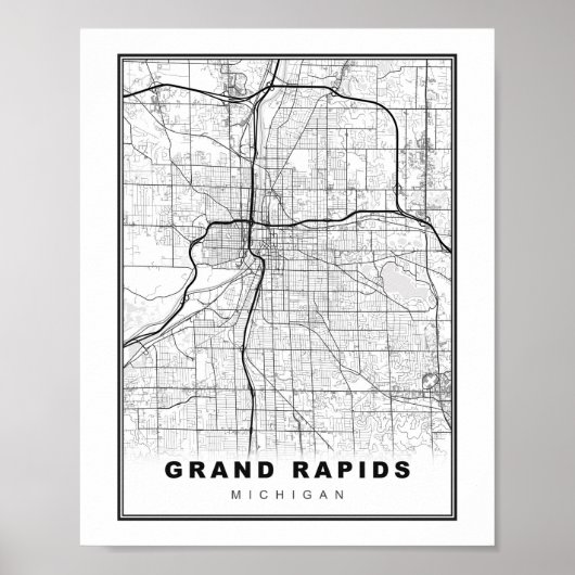 Poster Grand Rapids (Devant)