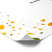 Poster Grand Réouverture Désert Terrazzo (Coin)