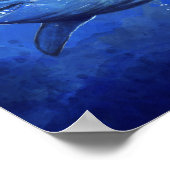 Poster Grand requin blanc (Coin)