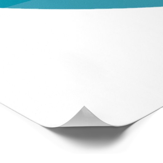 Poster Grand requin blanc (Coin)