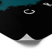 Poster Grand requin blanc (Coin)