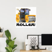 Poster GRAND rouleau de construction pour enfants (Bureau à domicile)