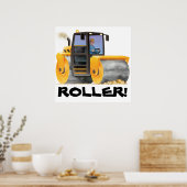 Poster GRAND rouleau de construction pour enfants (Cuisine)