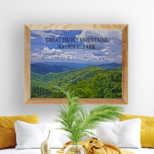 Poster Grand Smoky Mountains Newfound Gap Photo