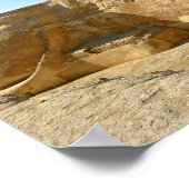 Poster Grand Sphinx de Gizeh avec la pyramide de Khafre - (Coin)