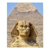 Grand Sphinx de Gizeh & pyramides Égypte antique