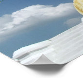 Poster Grand Stupa de Boudha, Katmandou, Népal (Coin)