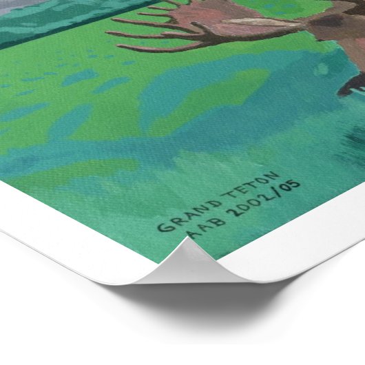 Poster Grand Teton (Coin)