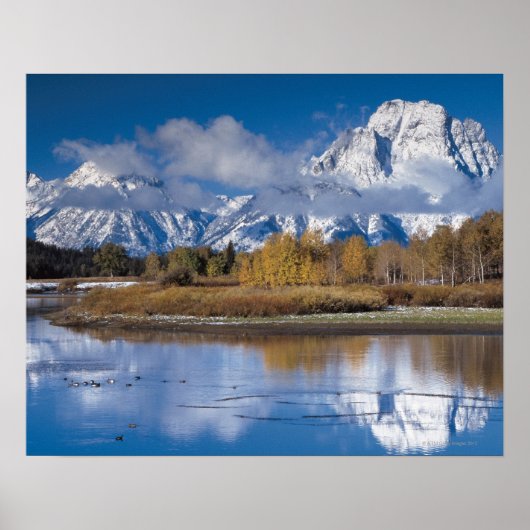 Poster Grand Teton, Wyoming (Devant)