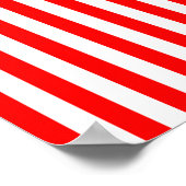 Poster Grand Top Carnaval de cirque fête d'anniversaire (Coin)