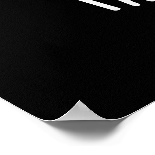 Poster Grand Travail Prenez Un Bao Drôle Dimsum Pun Dark  (Coin)