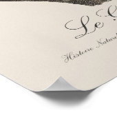 Poster Grand Vasa, Coracopsis Vasa Illustration (Coin)