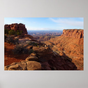 Poster Grand View Point dans le parc national de Canyonla