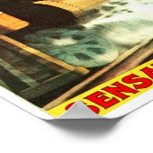 Poster Grand vol de train - Imprimer (Coin)