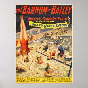 Poster Grand Water Circus