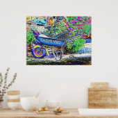 POSTER GRANDAD'S WHEELBARROW (Cuisine)