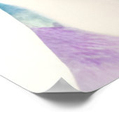 Poster Grande aquarelle de Danse (Coin)