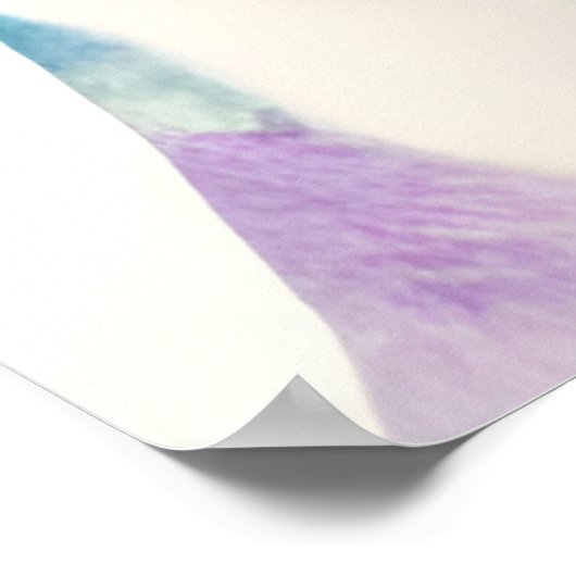 Poster Grande aquarelle de Danse (Coin)