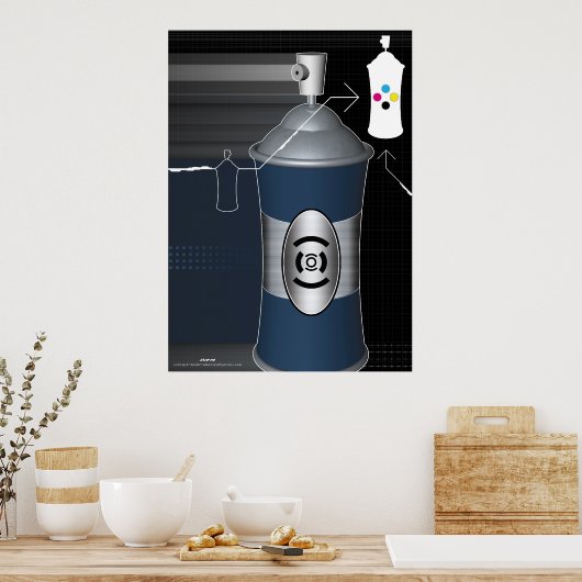 Poster grande bombe (Cuisine)