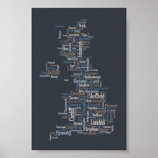 Poster Grande-Bretagne Royaume-Uni (Devant)