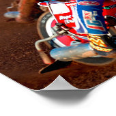 Poster Grande-Bretagne Speedway Motorcycle Action (Coin)