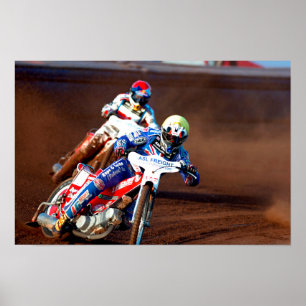Poster Grande-Bretagne Speedway Motorcycle Action