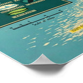 Poster Grande-Bretagne ~Vintage British Travel Canvas. (Coin)