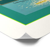 Poster Grande-Bretagne ~ Voyage britannique Vintage (Coin)