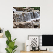 Poster Grande cascade Taille de la personnaliser d'impres (Bureau à domicile)