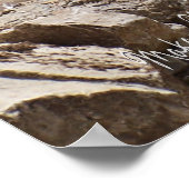 Poster Grande cascade Taille de la personnaliser d'impres (Coin)