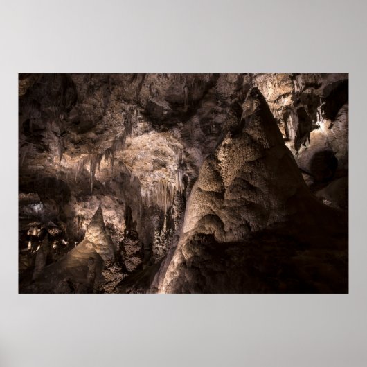Poster Grande Chambre - Cavernes Carlsbad (Devant)