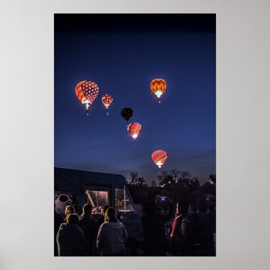 Poster Grande course de ballon Reno #1 (Devant)