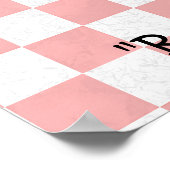 Poster Grande Créez votre propre menu Retro 50 personnali (Coin)