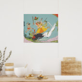 Poster Grande Déesse Durga Tuant le Démon Buffle (Cuisine)