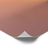 Poster Grande étoile de mer rose (Coin)