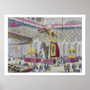Poster Grande exposition, 1851 : Département indien