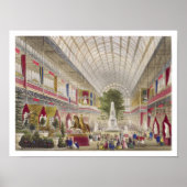 Poster Grande exposition, 1851 : Transept Sud, de Inter (Devant)