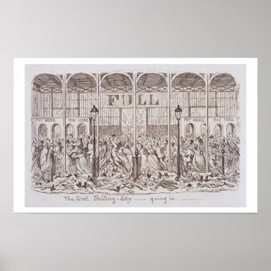 Poster Grande exposition de Mayhew en 1851 : Le premier s (Devant)