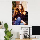 Poster Grande fenêtre 3 (Bureau à domicile)