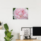 Poster Grande Fleur rose (Bureau à domicile)