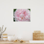 Poster Grande Fleur rose (Cuisine)