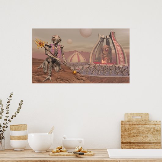 Poster "Grande fourmi Mars" (Cuisine)